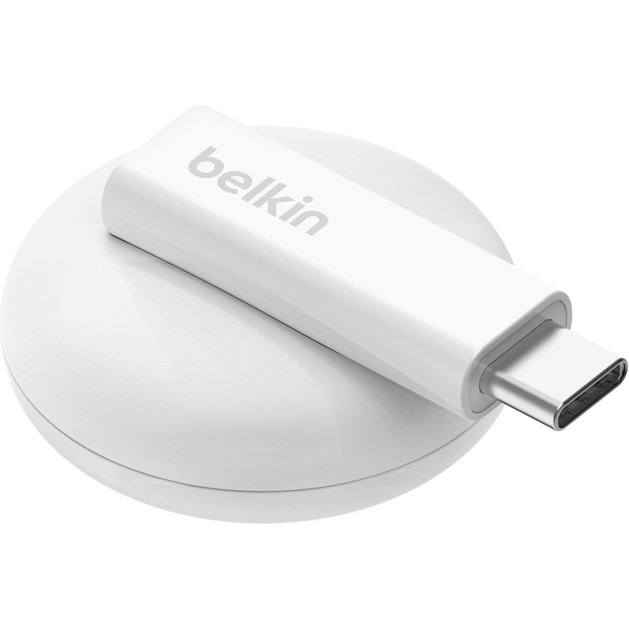 Belkin BoostCharge Smartwatch Blanc USB Recharge sans fil Charge rapide Intérieure, Extérieure