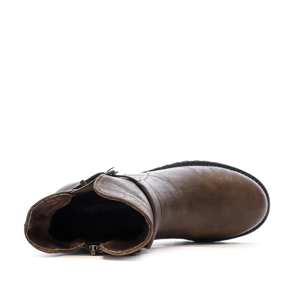Chattawak Bottines Marron Femme Chattawak TOYA