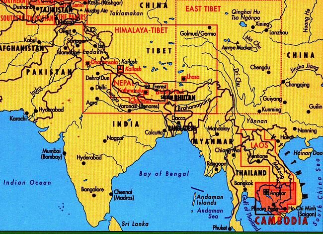 GECKO MAPS - CAMBODIA 1 750 000
