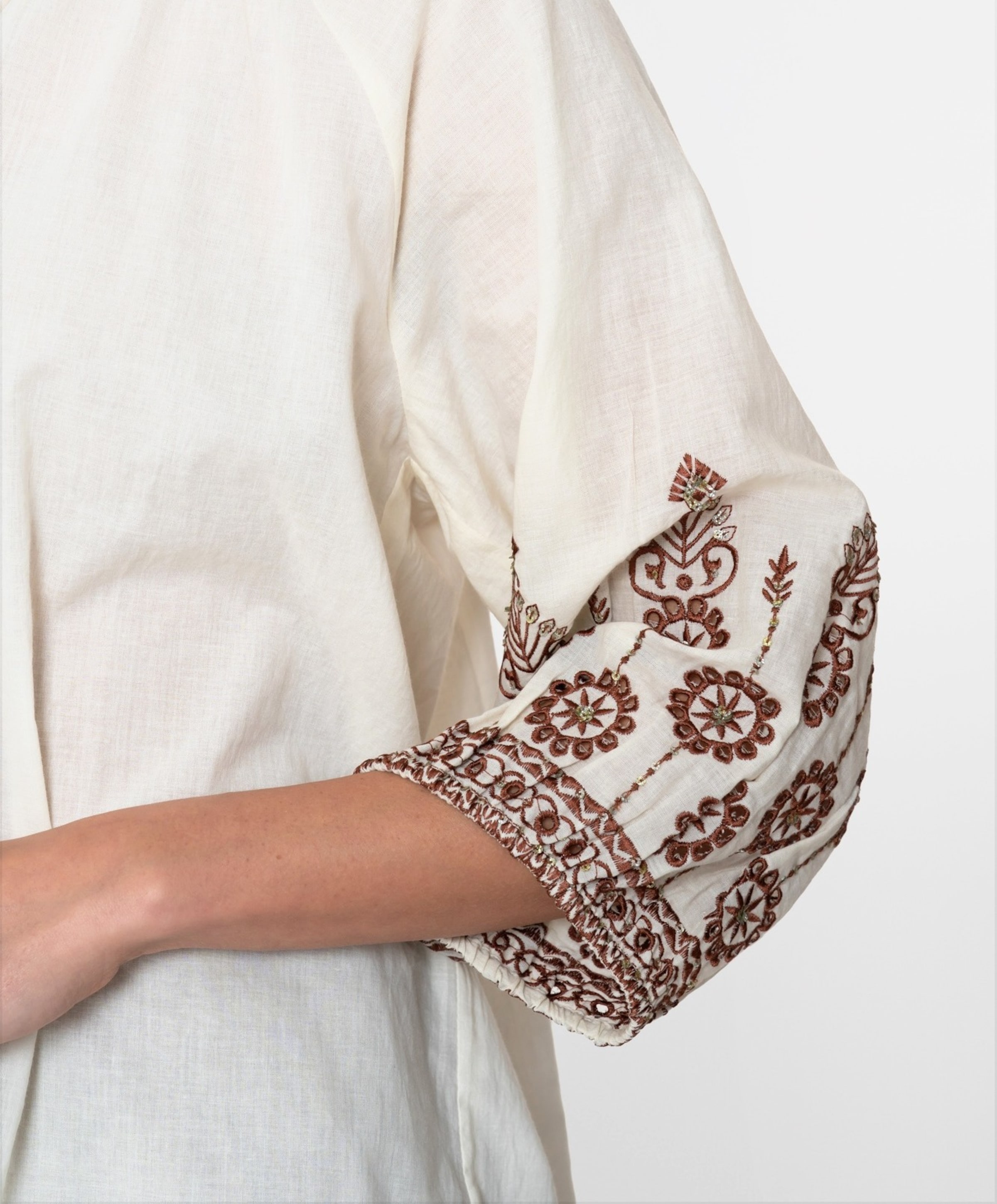 Geisha Dames blouse ecru