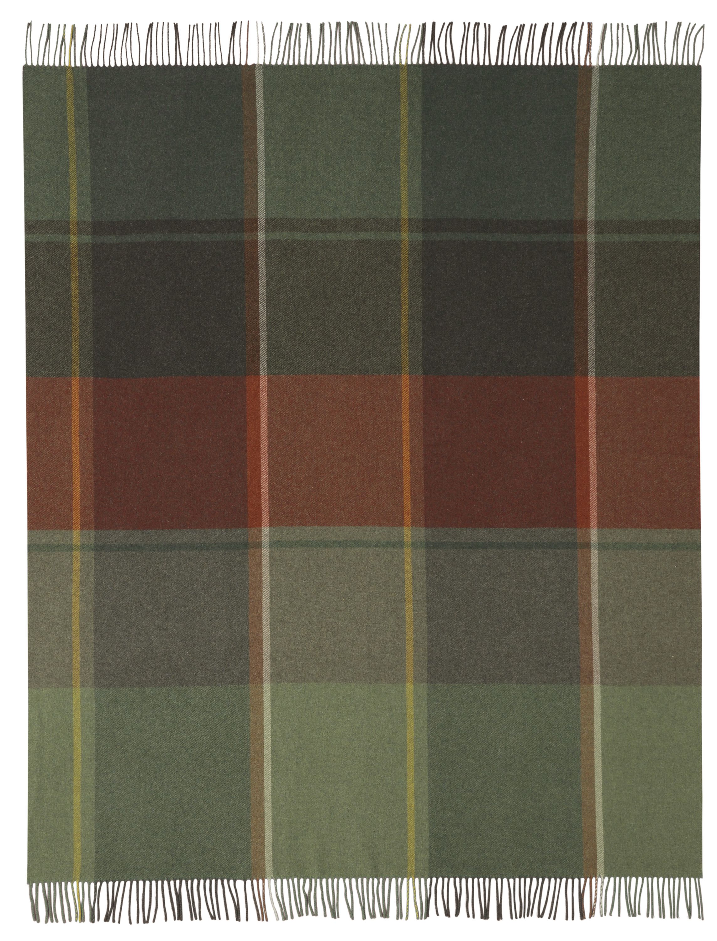 Plaid CASHMERE grün
