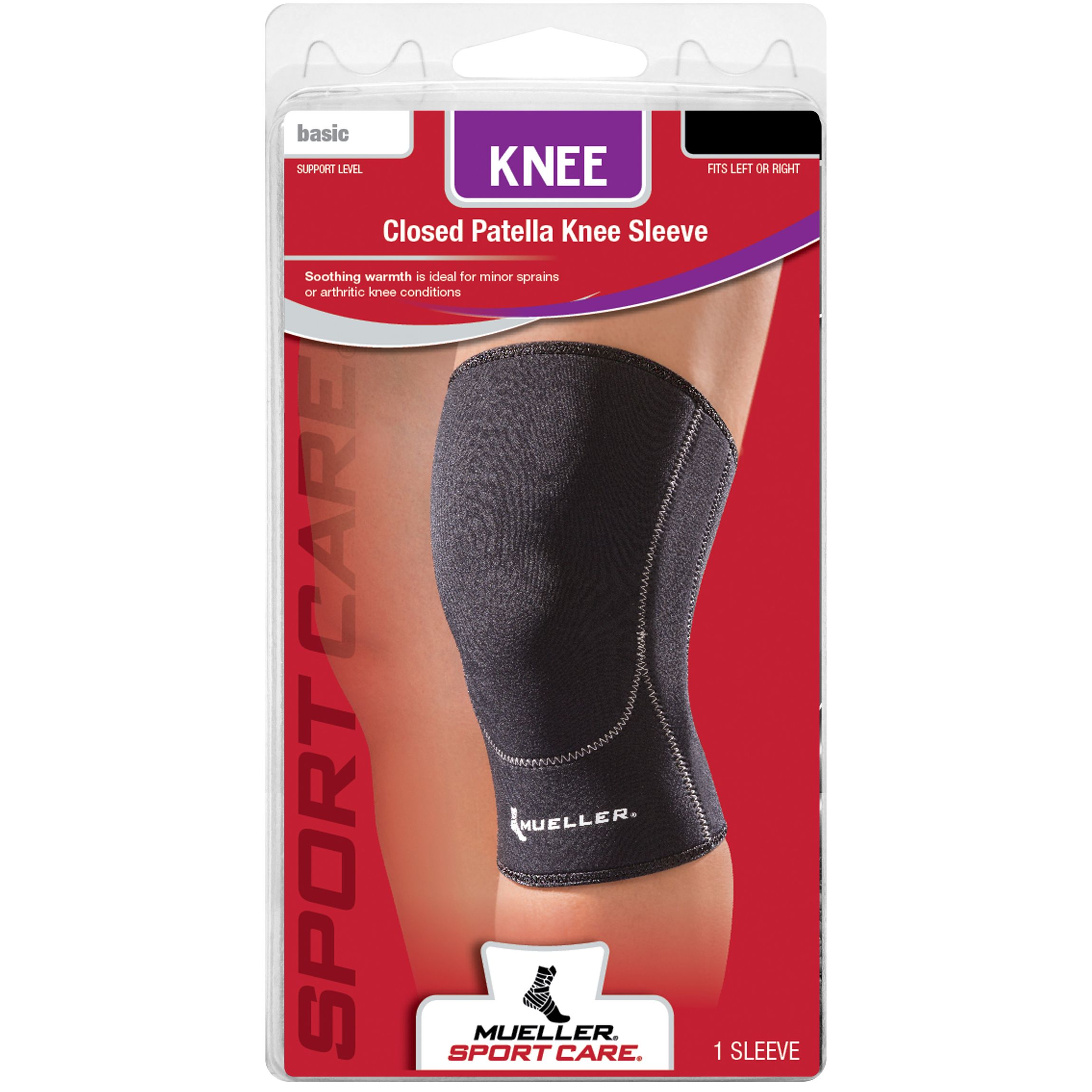 Mueller Closed Patella Knee Sleeve