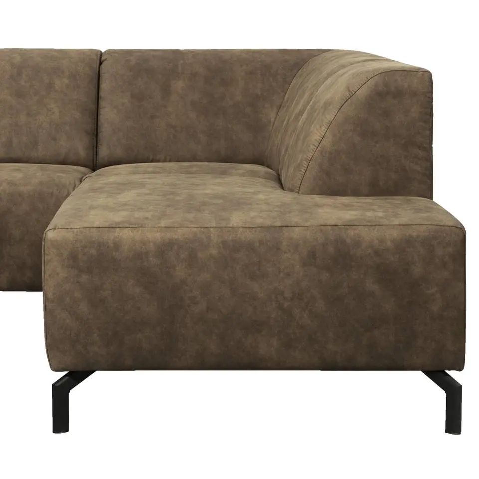 Hoekbank Noud rechts - taupe