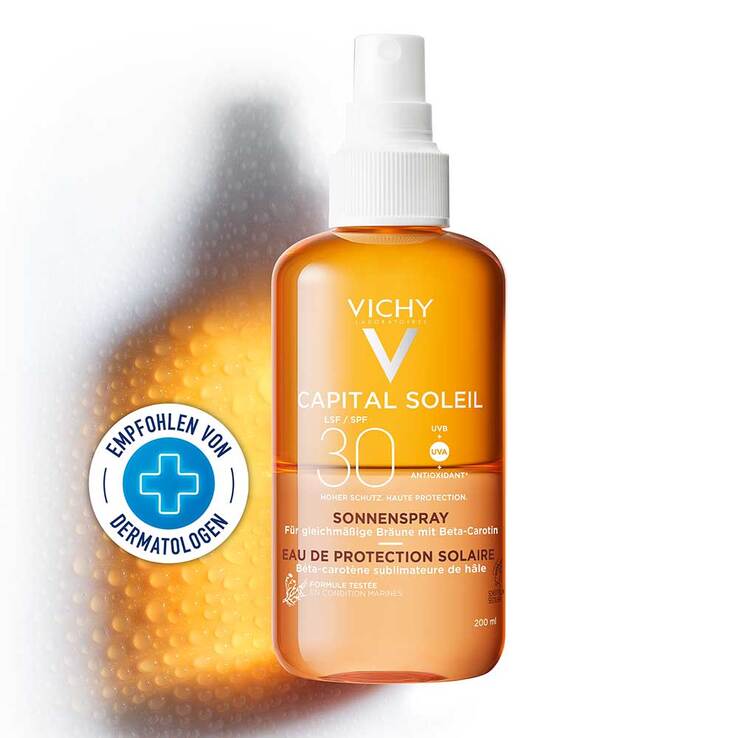 Vichy Capital Soleil Sonnenspray braun LSF 30, 200 ml
