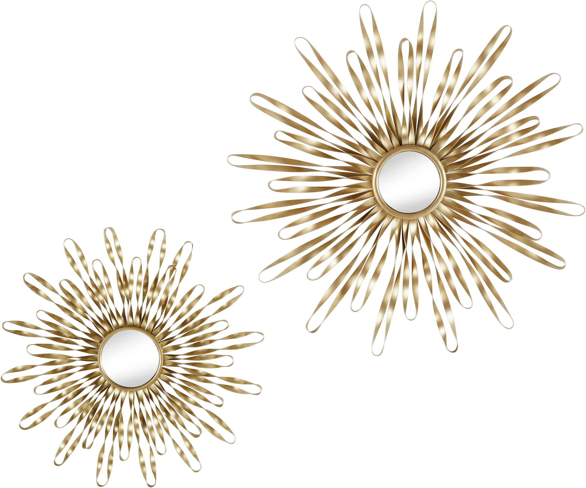 Leonique Wanddekoobjekt »Sonne, gold« Landhaus, Metall