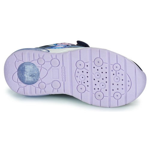 Geox - J SPACECLUB GIRL - Bleu / Violet