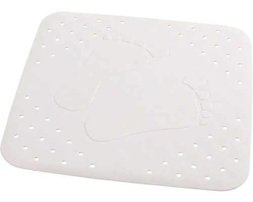 Douchemat RIDDER vlakke bodem 54 x 54 cm wit