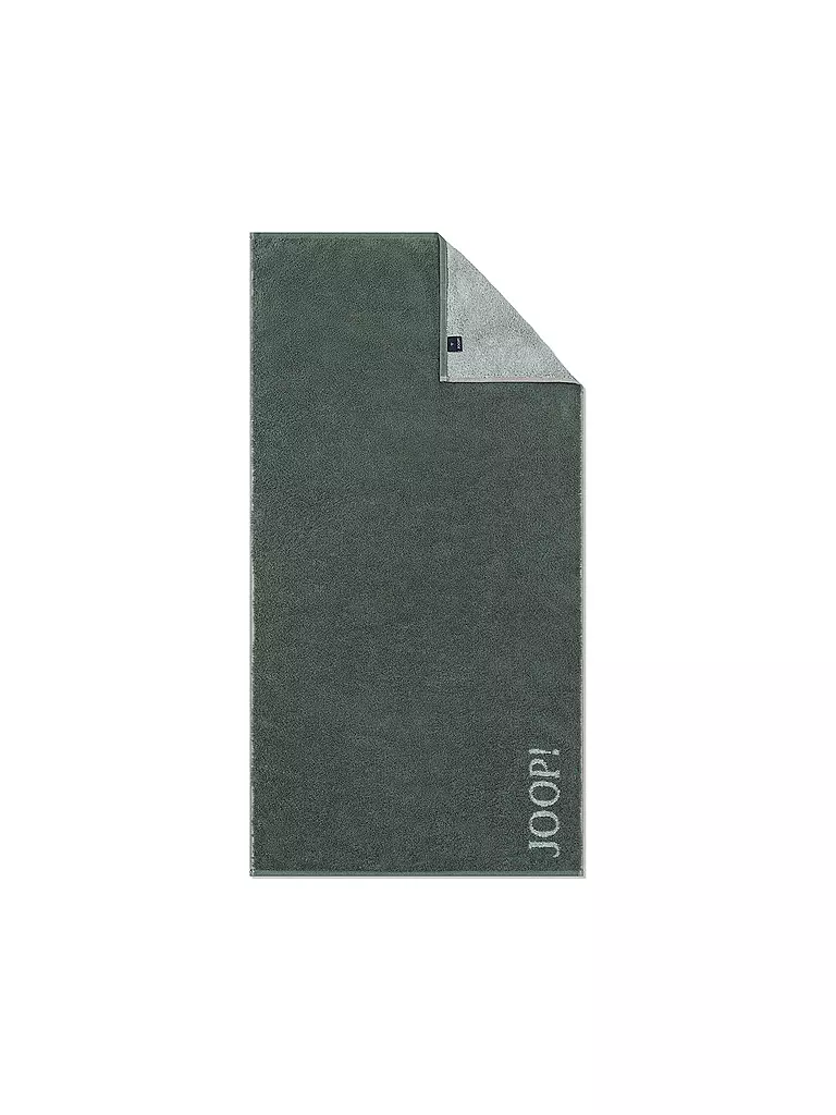 JOOP Duschtuch 80x150cm DIVEDED DOUBLEFACE Salbei dunkelgrün