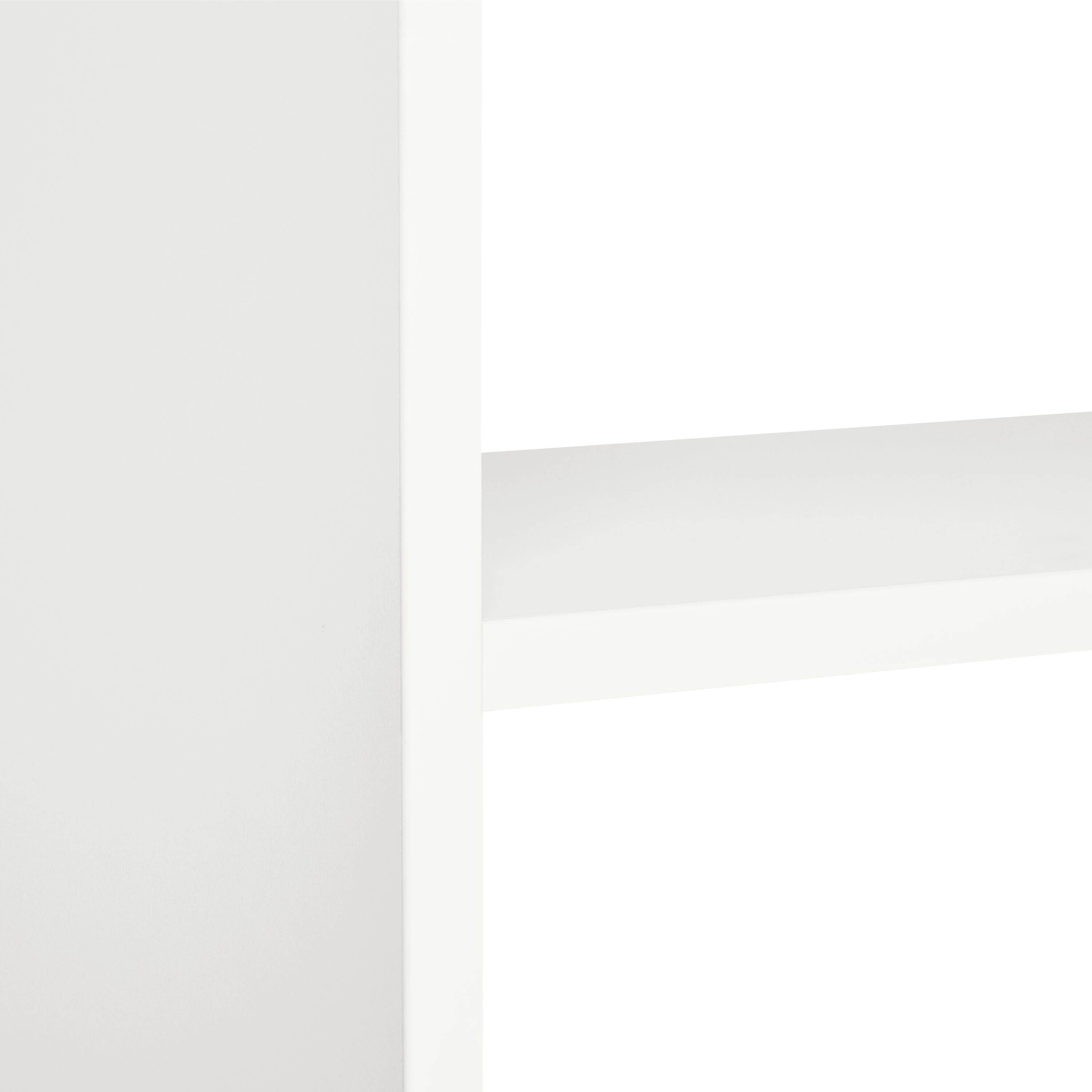 TARA Regal - Weiss / Eiche / B: 180.0 cm x T: 33.0 cm x H: 110.0 cm