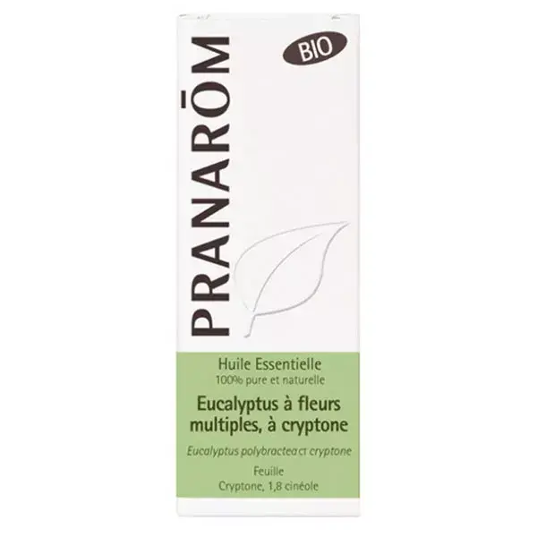 Óleo Essencial de Eucalipto Orgânico Pranarom com Criptona 10ml