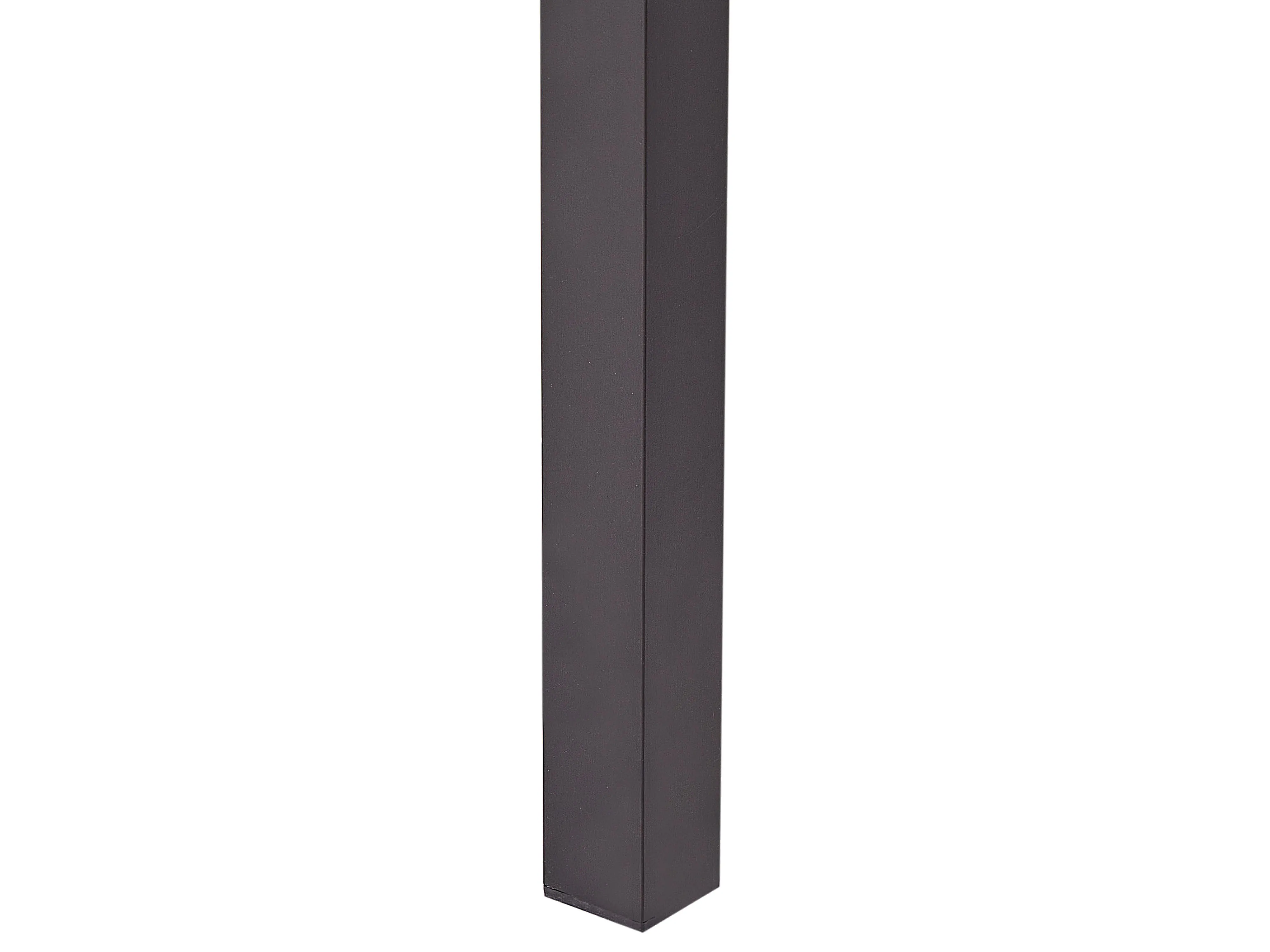 Uitschuifbare tuintafel TOFANE 198/248 cm 90 cm Grijs