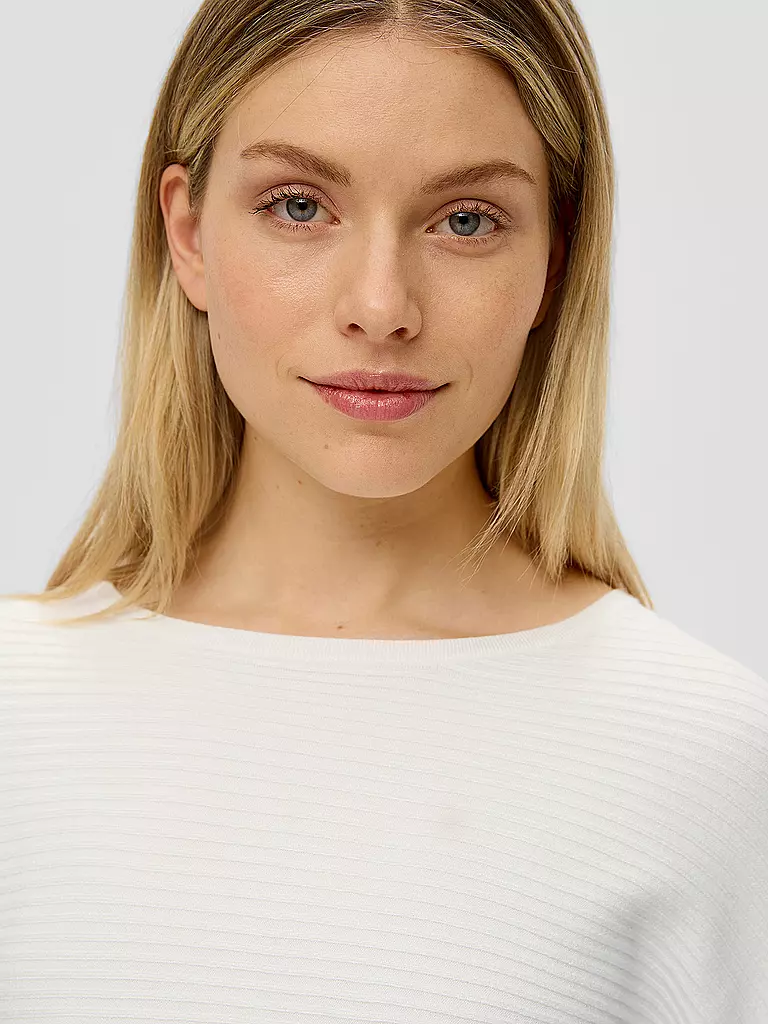 S.OLIVER Pullover weiss