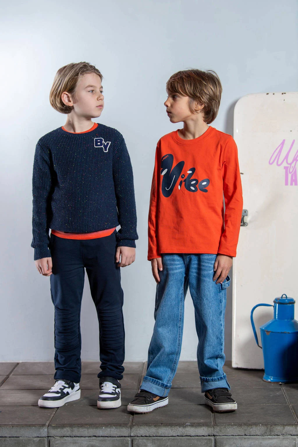 B.Nosy longsleeve oranje