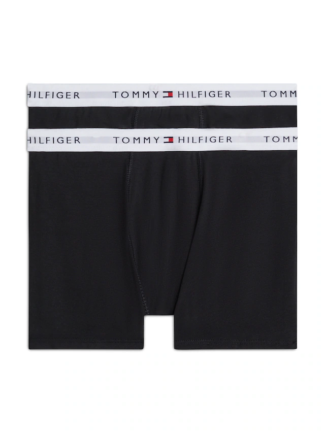 Tommy Hilfiger Underwear Boxershorts »2PK BOXER BRIEF«, 2 Stk. mit elastischem Logobund