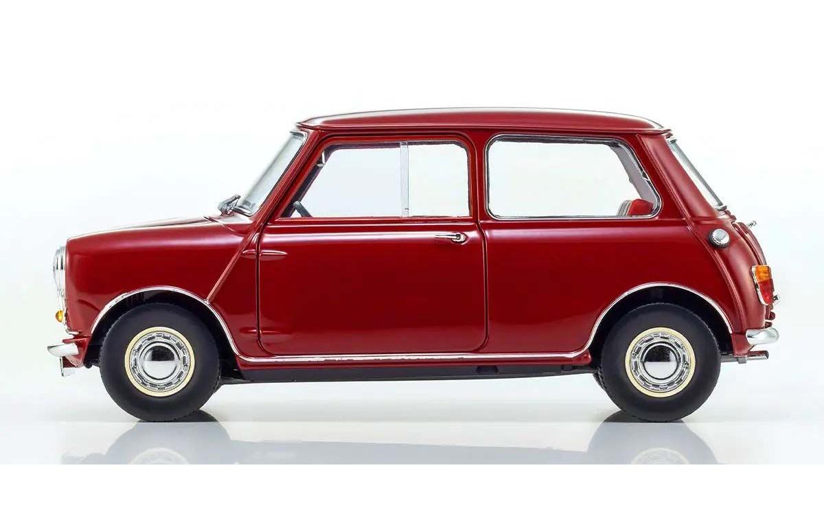 Morris Mini Minor Clipper Kirschenrot, 1:18<br>Detailgetreues Modellauto für Sammler im Massstab 1:18