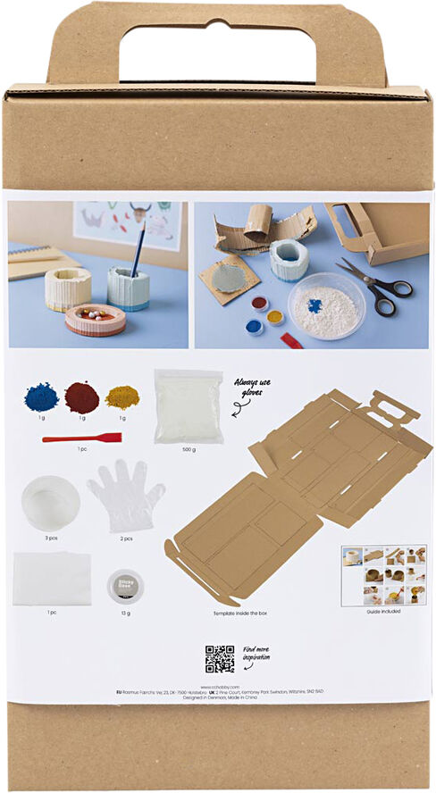 Creativ Company DIY Kit Støbning, Beholdere