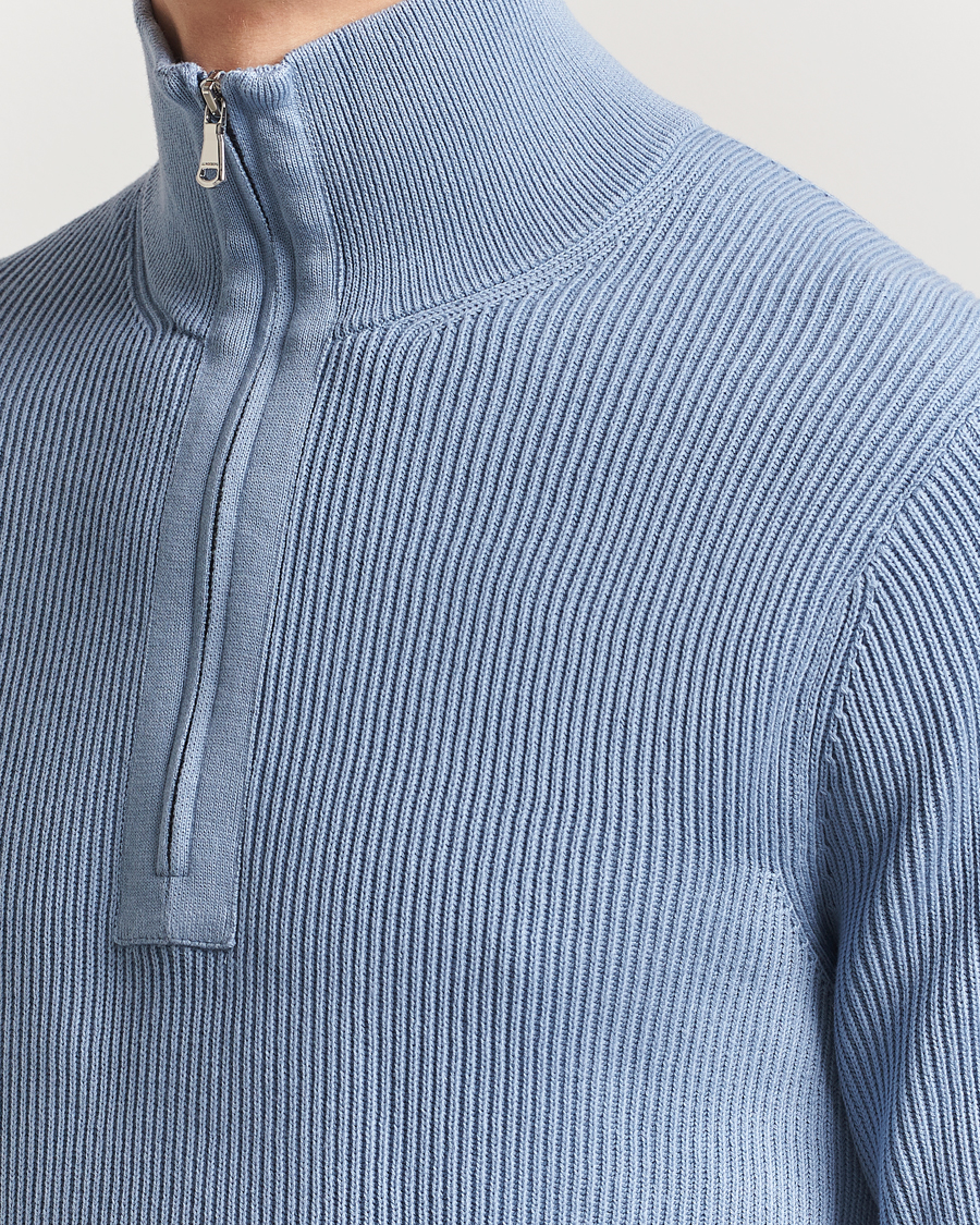 J.Lindeberg Alex Knitted Half-Zip Rainwashed