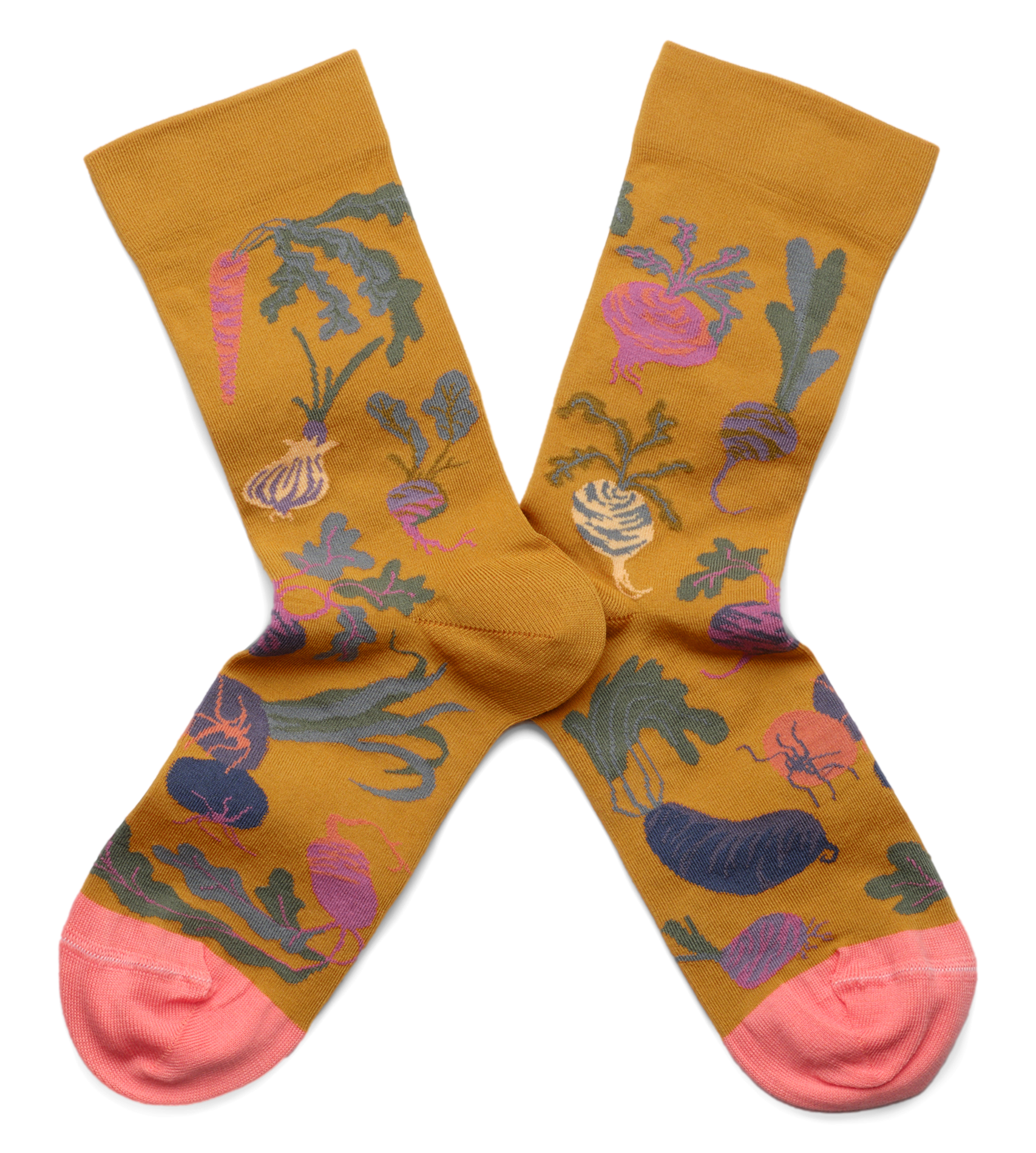 Chaussettes en coton mélangé | Multicolore