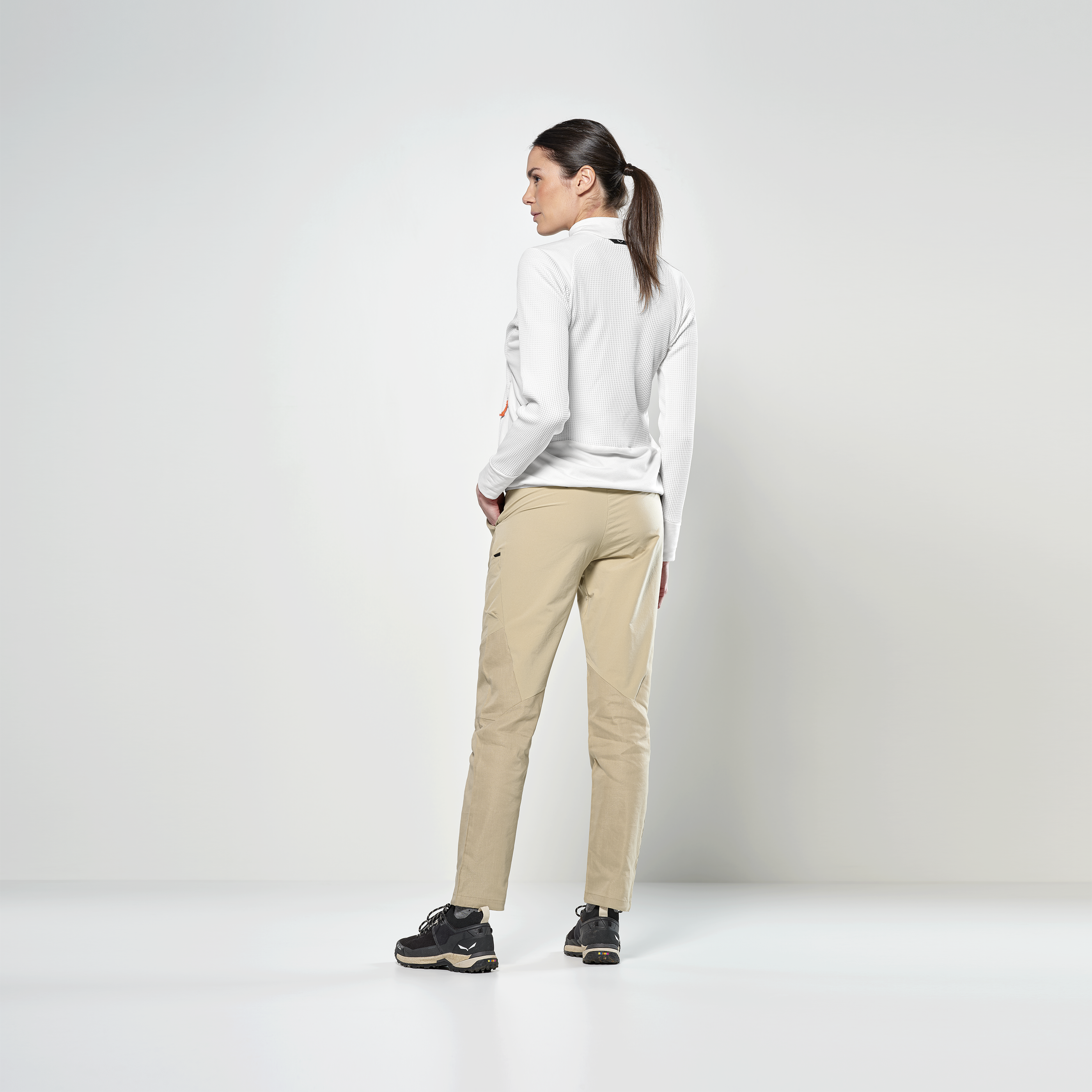 Puez Waffle Hybrid Polarlite Jacke Damen