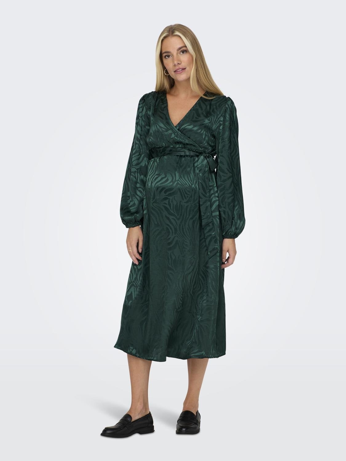 OLMDATIE Midikleid Scarab