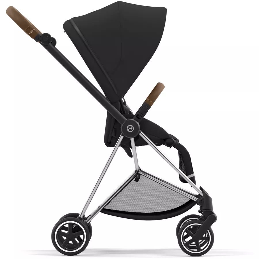 cybex PLATINUM Kombikinderwagen New Mios Chrome Brown Sepia Black