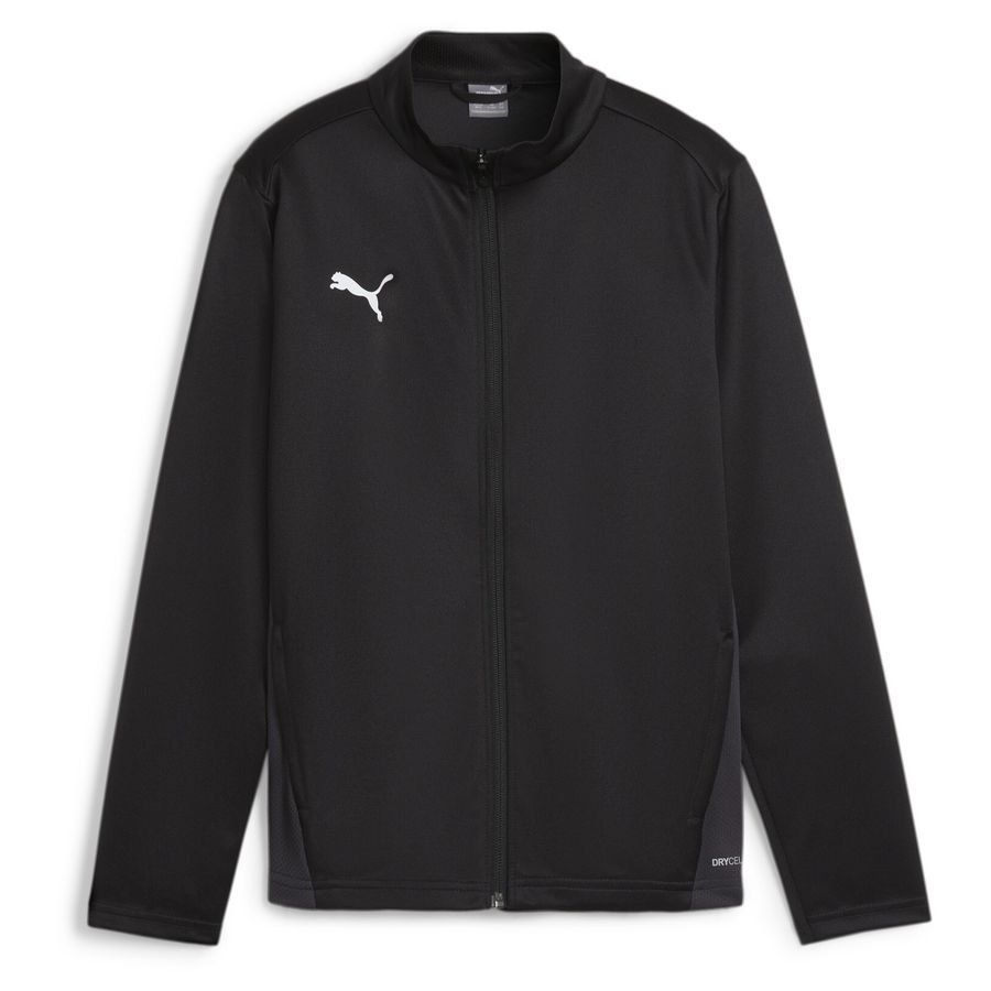 PUMA Veste d'Entraînement teamGOAL - Noir/Blanc Enfant