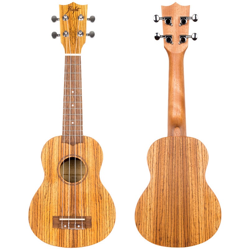 Flight Designer Series DUS322 ZEB/ZEB sopraan ukelele met gigbag