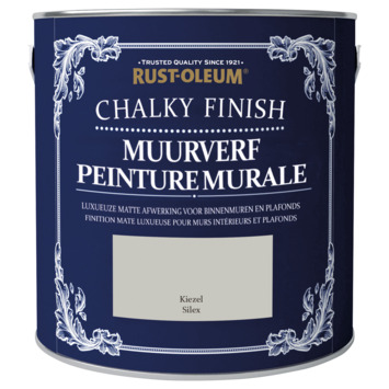 Rust-oleum chalky finish muurverf krijtmat kiezel 2,5 liter