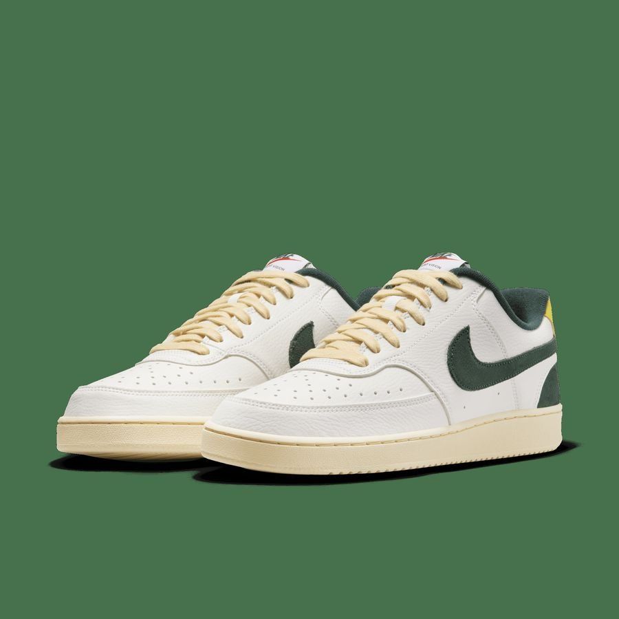 Nike Court Vision Low Men's Shoes SAIL/PRO GREEN-PICANTE RED-OPTI YEL