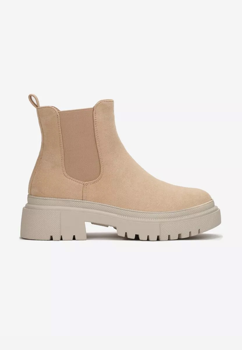 Bottines chelsea femme chameau Aretha