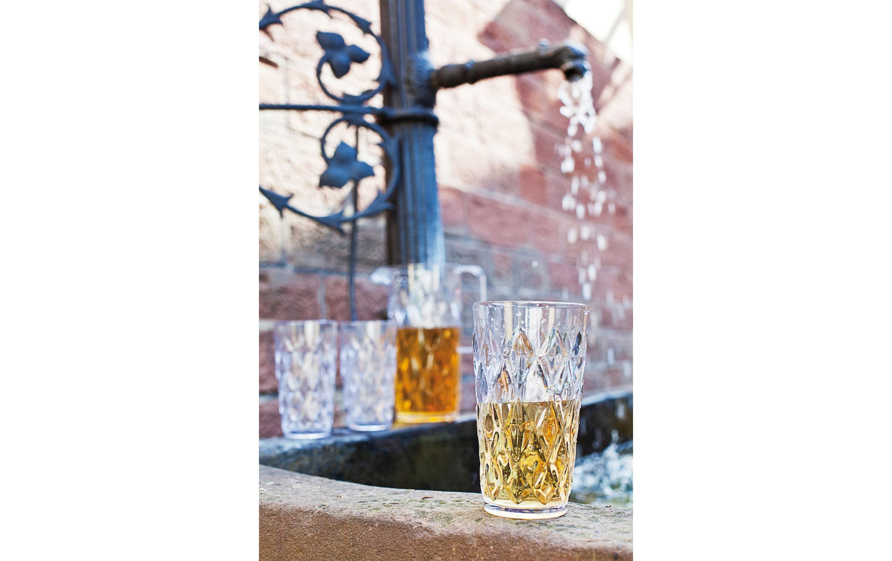 Krug Crystal 1.6 l TransparentKunststoff-Karaffe mit Deckel und Henkel