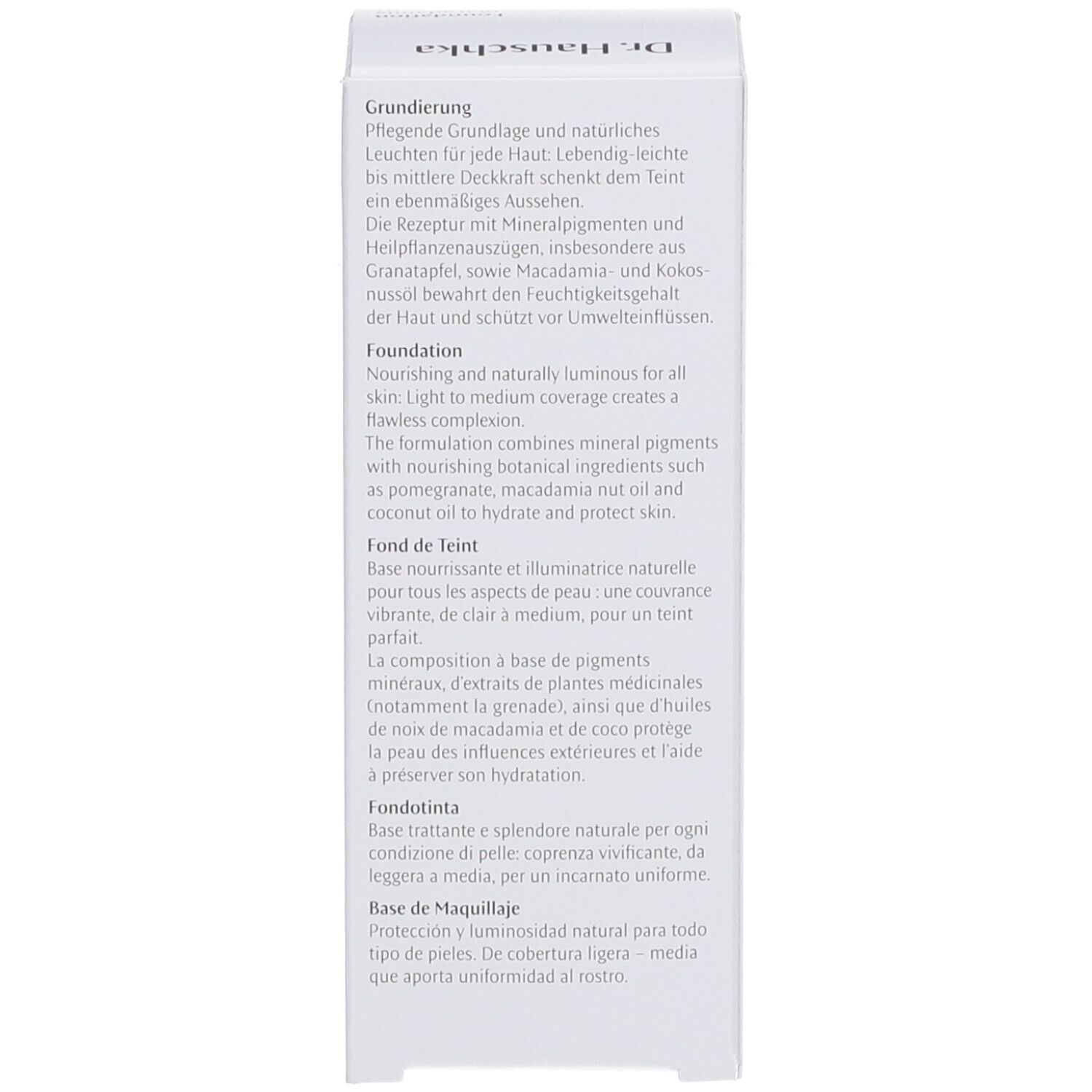 Dr. Hauschka Foundation 01 macadamia