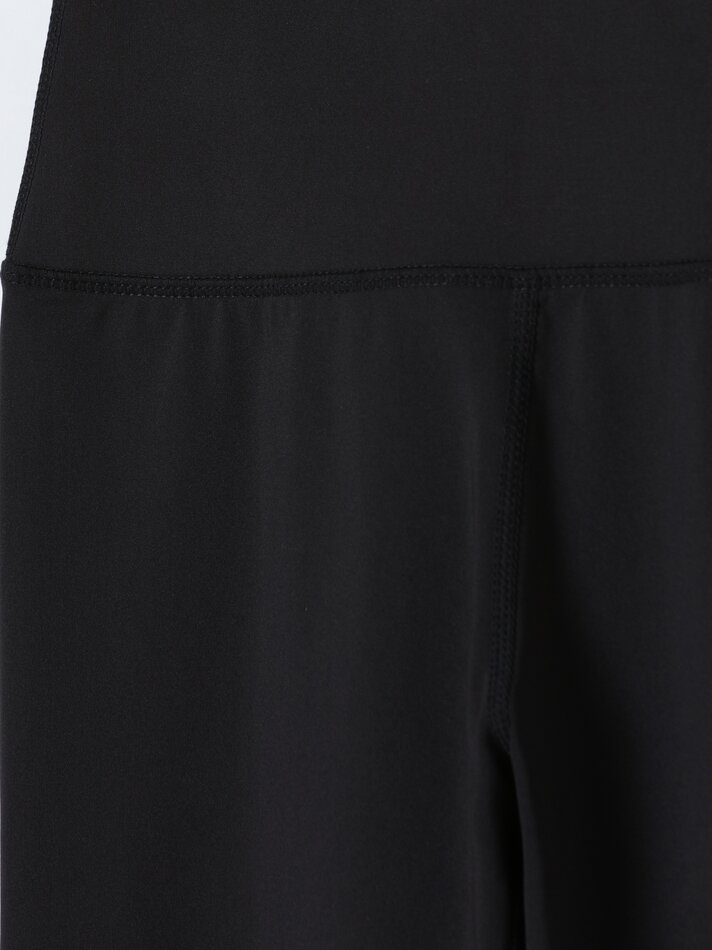 Calça legging esportiva de compressão - Preta