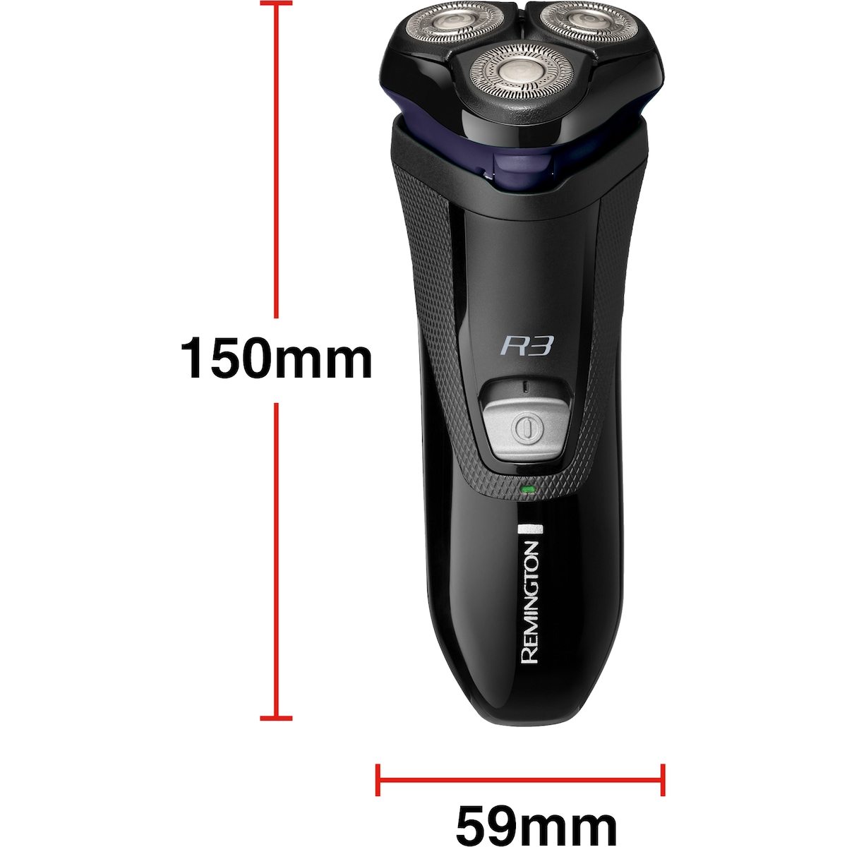 Remington Style Series R3 barbermaskin R3002 (sort og marineblå)