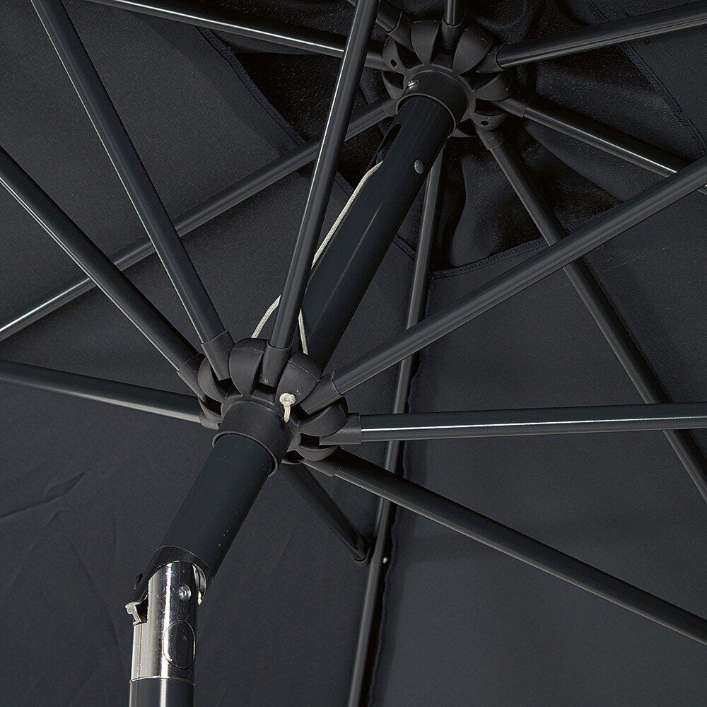 Parasol centré HAVANE gris