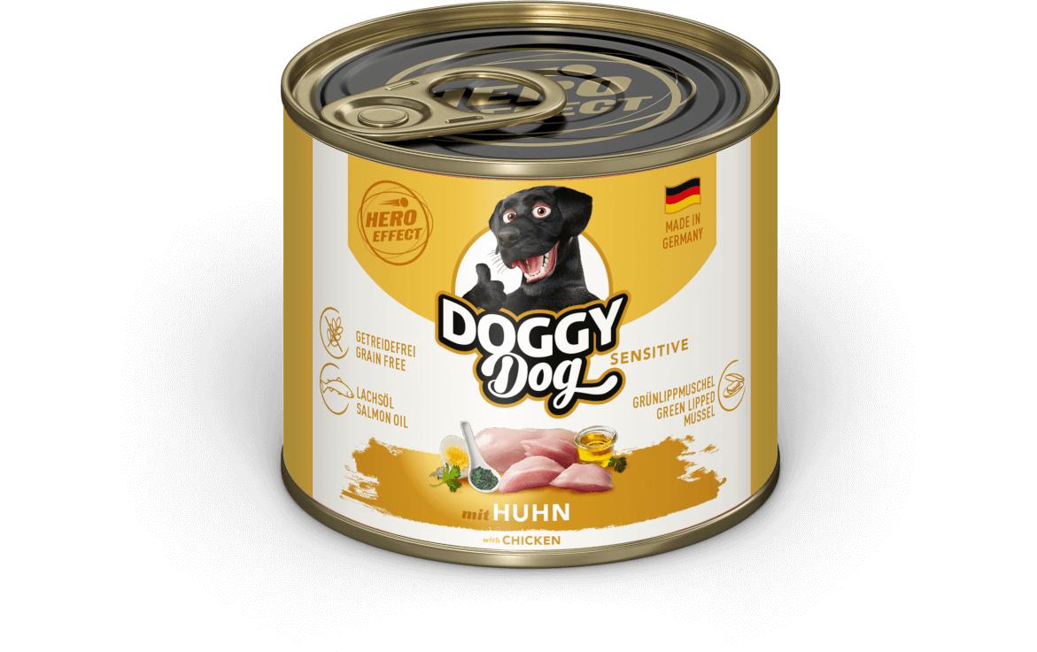 Nassfutter Dose Huhn Sensitive 200 gAlleinfuttermittel für ausgewachsene Hunde