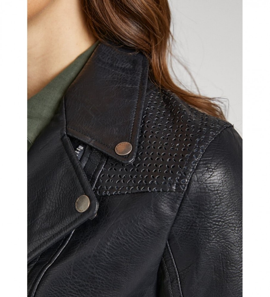 Jaqueta preta Pepe Jeans Masie