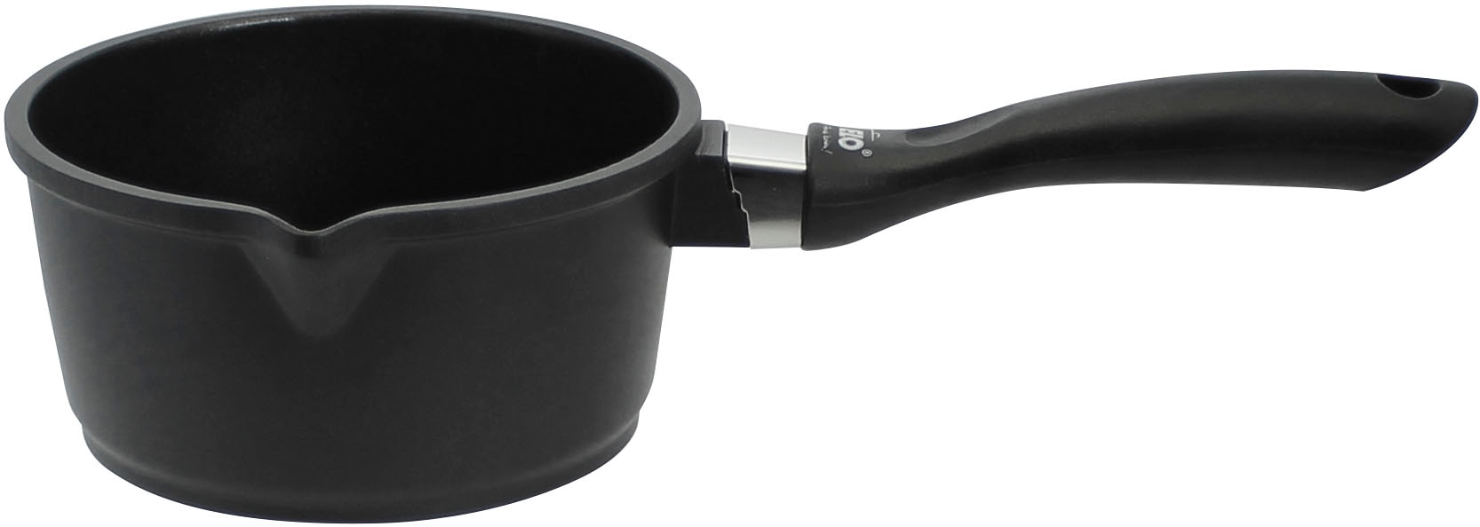 Elo Topf-Set »Black, Ducato« Set, 3 Töpfe mit Deckel, 1 Stielkasserolle, 2 Bratpfannen, 2 Stapelschutz, 11 Stk. tlg. Aluminiumguss