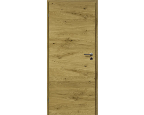 ZT Eiken Rustiek Fineer Horizontaal 86x198.5 DIN Links MODERN 01