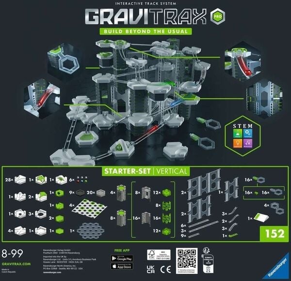 Gravitrax - Pro Starter Set Vertical - 149 Dele