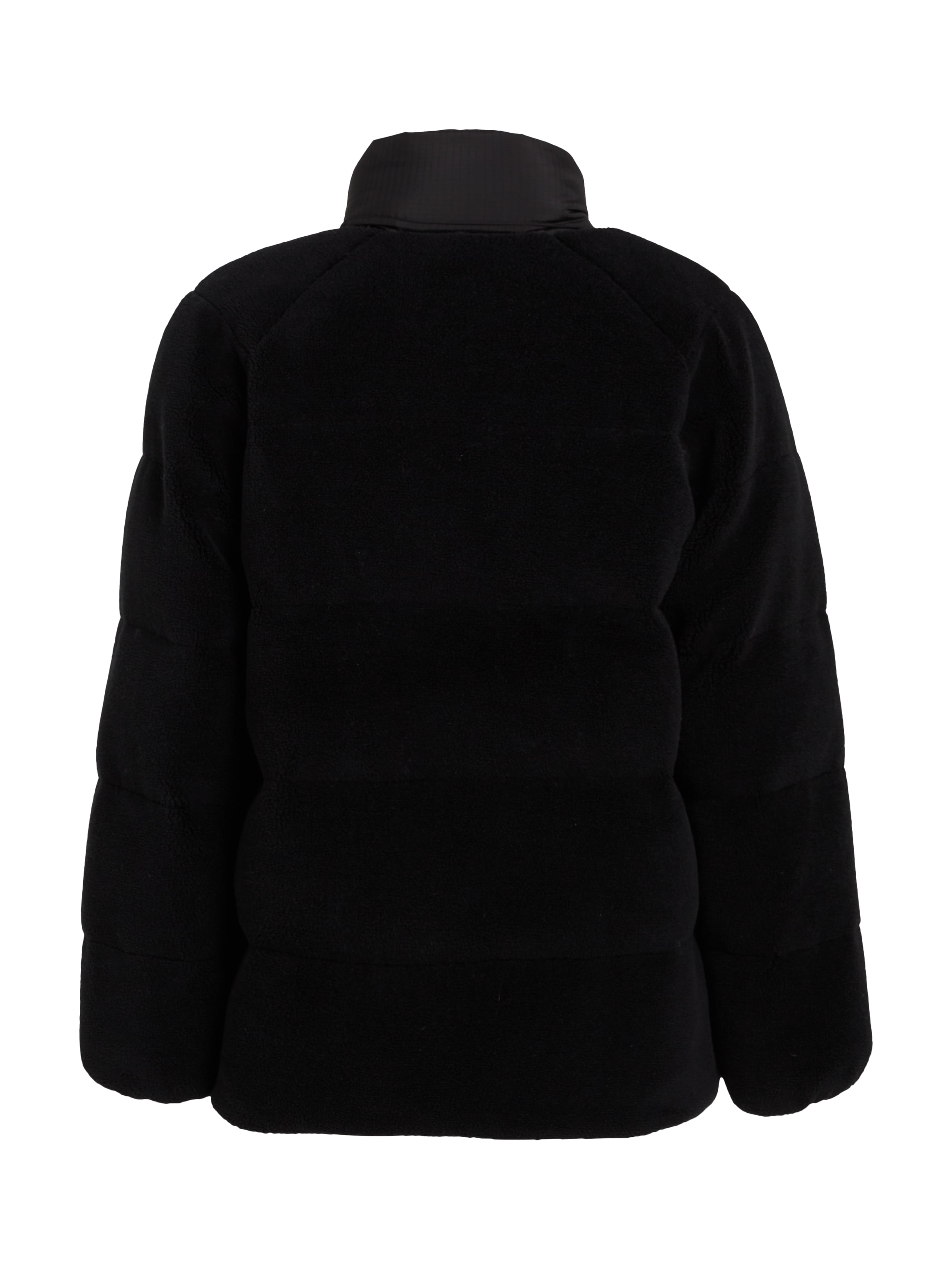 Tommy Jeans Fleecejacke »TJM POLY TEDDY PUFFER EXT« besticktes Markenlogo auf Brusthöhe