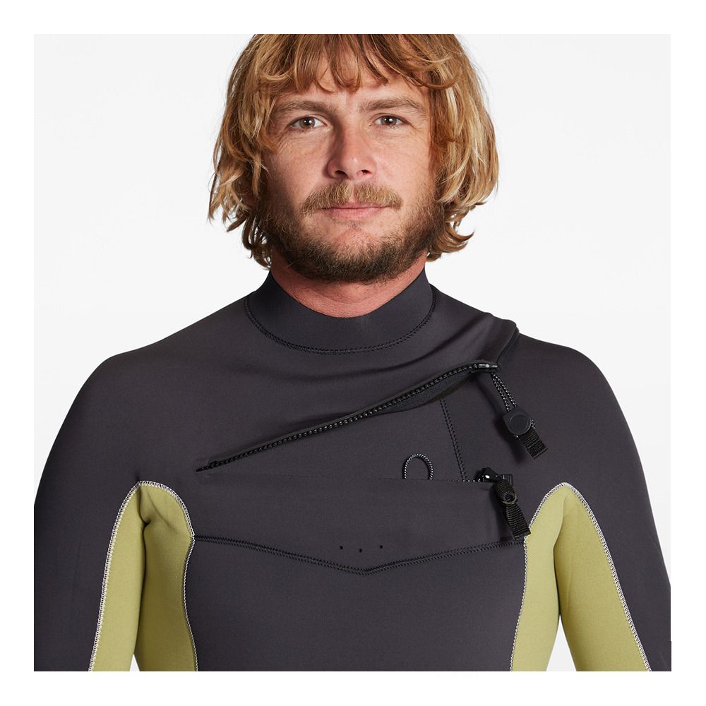 Billabong ABSOLUTE CZ - Combinaison intégrale 3/2mm Homme cactus