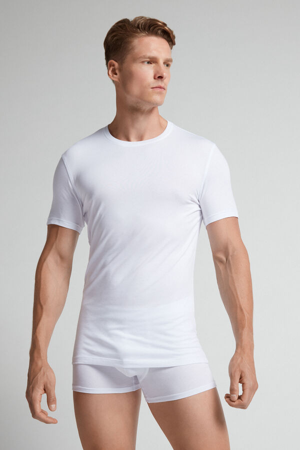 Camiseta de algodão elástico Supima®