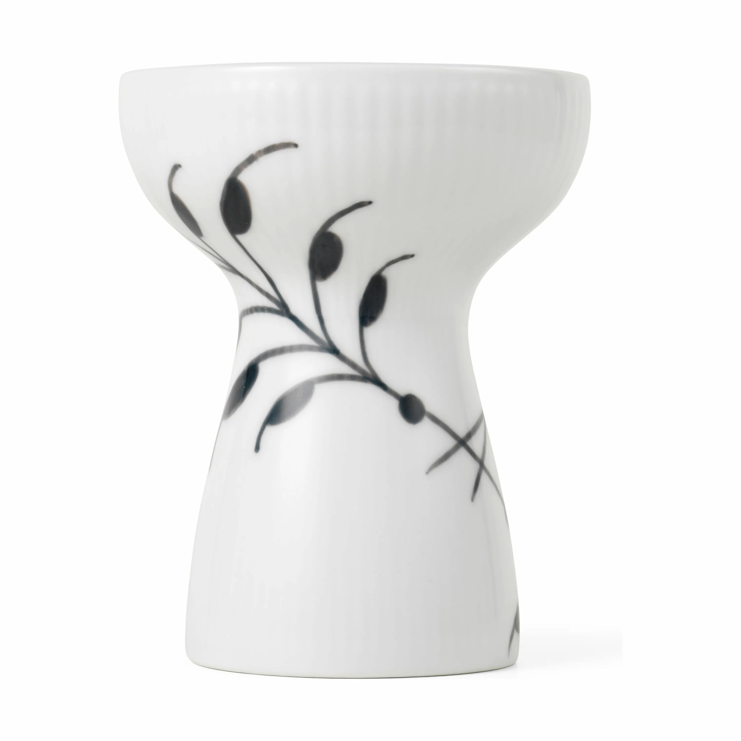 Royal Copenhagen Sort Mega Riflet Vase