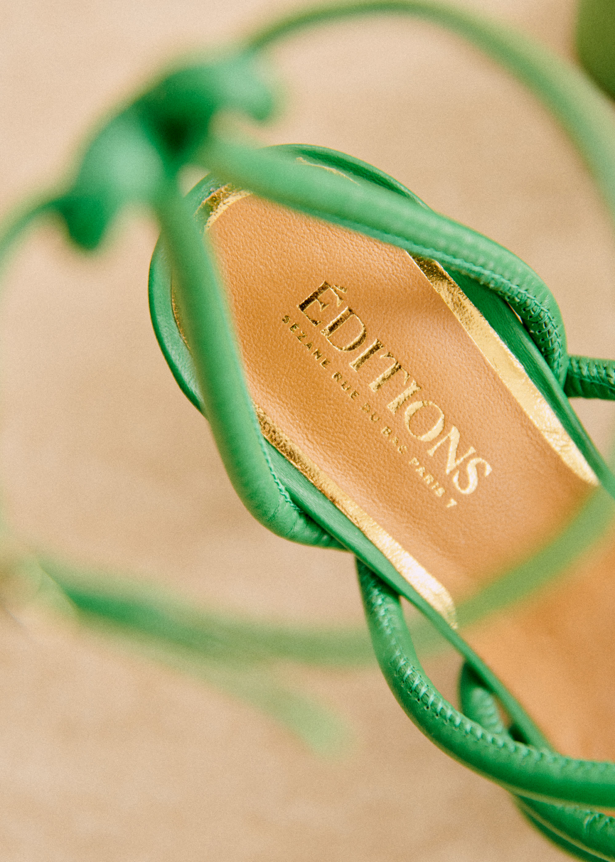 Sandales High Déborah - Vert Lisse - SOULIERS/SOULIERS Sandales 5906212