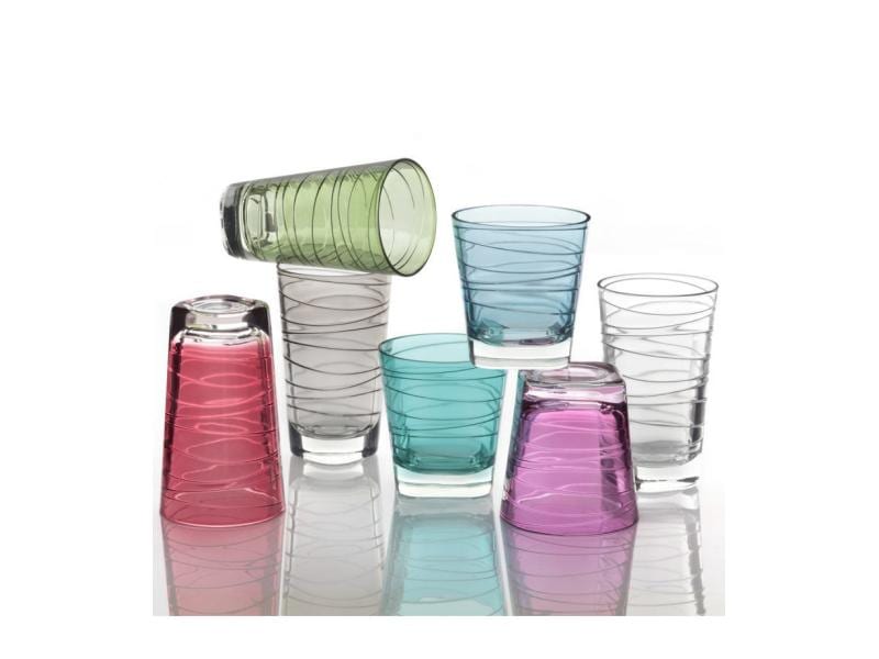 Leonardo Trinkglas Vario 280 ml, 6 Stück, Transparent Trinkgläser Set