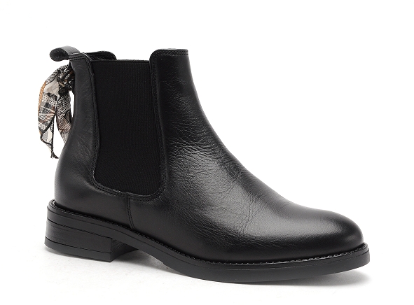 Goodstep boots bottine plates femme vanda 4510 noir