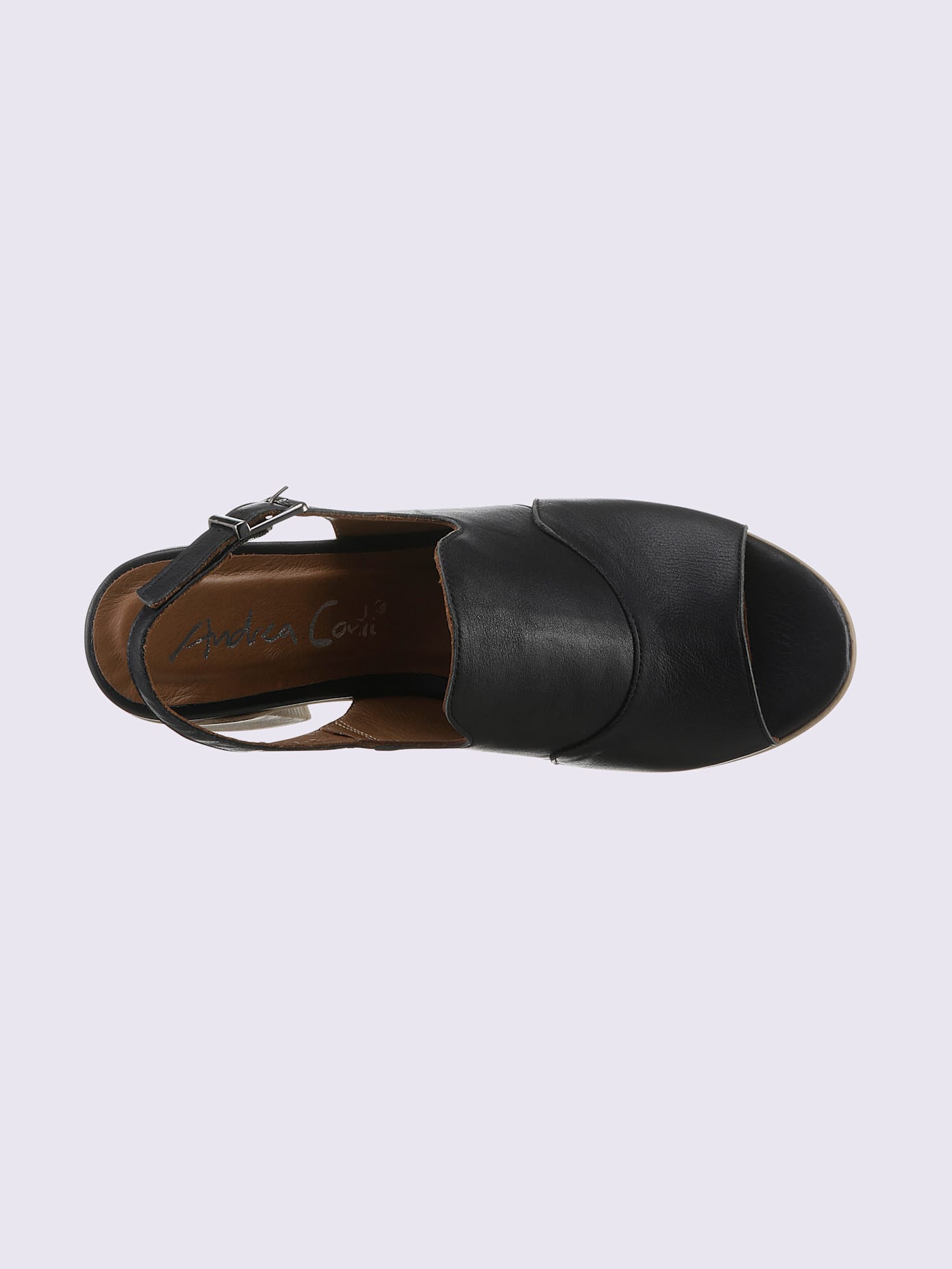 Sandales cuir nappa de vache