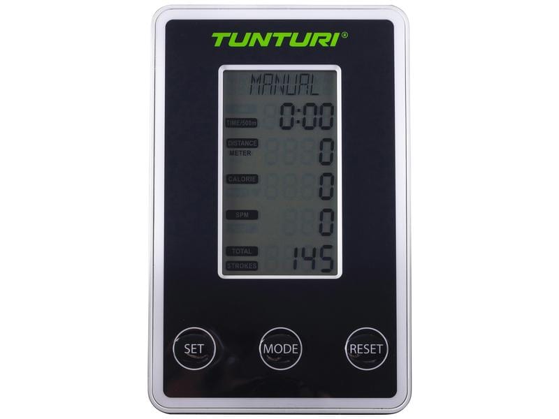 Tunturi Rudergerät R85W Endurance Wasser Dual Rail Platzsparendes Rudergerät R85W von Tunturi