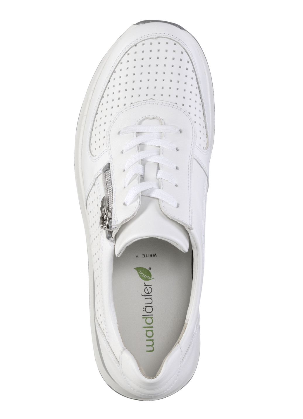 Waldläufer Schnür-Sneaker aus Nappaleder